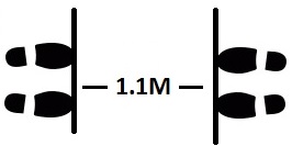  lead sharing feet positions