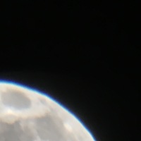 part picture of moon: top right part picture of moon top righ