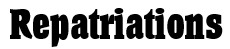 repatriations word